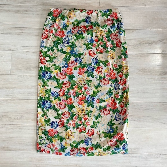 AFRM Floral Midi Skirt - Multicolor - Picture 1 of 5